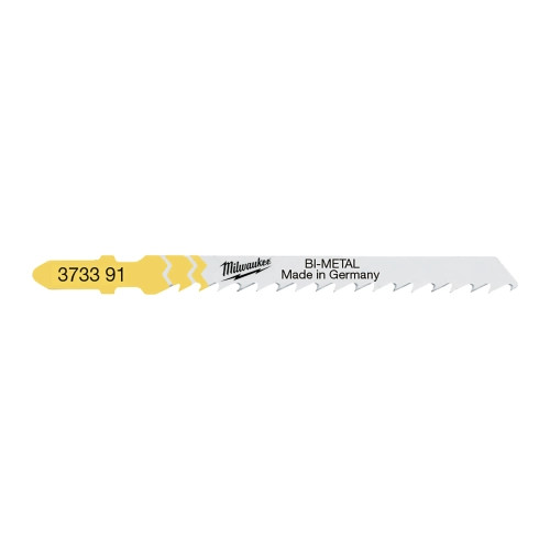 Brzeszczoty szybkotnące do wyrzynarki do drewna bi METAL 75 mm 4 TPI Milwaukee (5szt) – widok 2