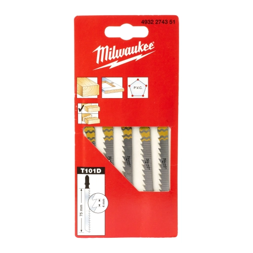 Brzeszczot do czystego i bezodpryskowego cięcia 75 mm 4 TPI Milwaukee (5szt)