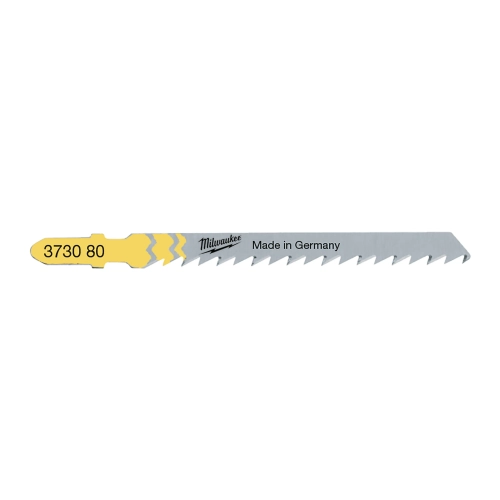 Brzeszczot do wyrzynarki do precyzyjnego cięcia prostego Milwaukee 75 mm 4 TPI (5szt) – widok 2