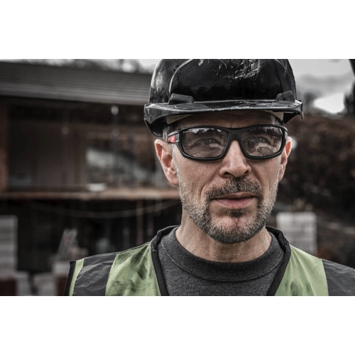 Okulary ochronne PREMIUM Milwaukee szare – widok 4