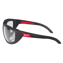 Okulary ochronne PREMIUM z uszczelką Milwaukee bezbarwne – widok 2