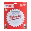Tarcza pilarska do drewna Milwaukee 165mm x5/8 24 zęby – widok 2