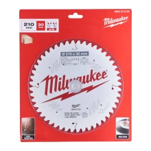 Tarcza pilarska do drewna Milwaukee 210x30 mm 48 zębów – widok 2 Tarcza pilarska do drewna Milwaukee 210x30 mm 48 zębów – widok 2