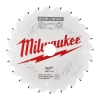 Tarcza pilarska do pił ukosowych drewno 216x30 mm 24 zęby Milwaukee