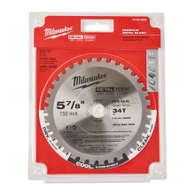 Tarcza pilarska tnąca do metalu Milwaukee 150x20 mm 34 zęby – widok 2