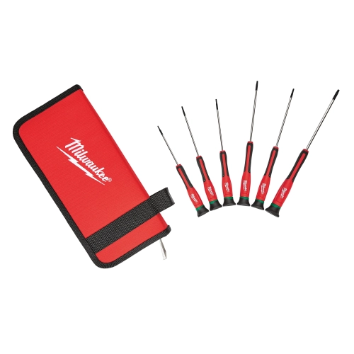 Wkrętaki precyzyjne Milwaukee TORX - zestaw 6 szt.