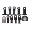 Zestaw brzeszczotów do multitoola Milwaukee STARLOCK (11szt)