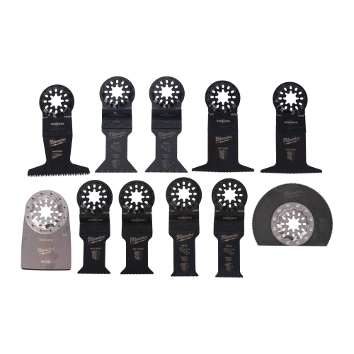 Zestaw brzeszczotów do multitoola Milwaukee STARLOCK (11szt)