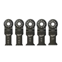 Zestaw brzeszczotów METAL drewno do multitoola Milwaukee STARLOCK (5szt) – widok 2