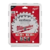 Zestaw tarcz do drewna Milwaukee twin pack 165 mm 5/8″ 24 zęby (2szt) – widok 2