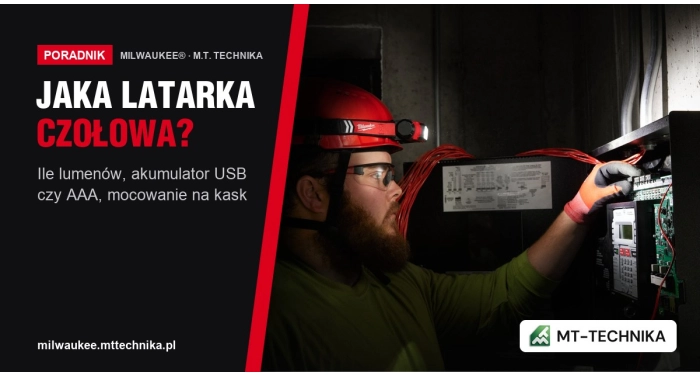 Jaka latarka czołowa do pracy? Ile lumenów, akumulator USB czy baterie AAA