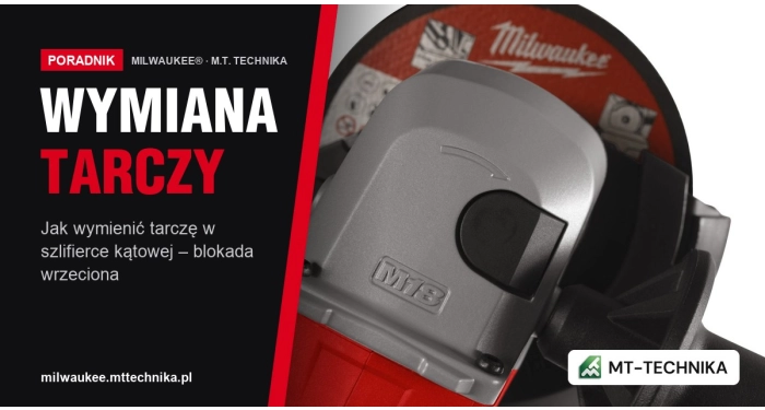 Jak wymienić tarcze w szlifierce?
