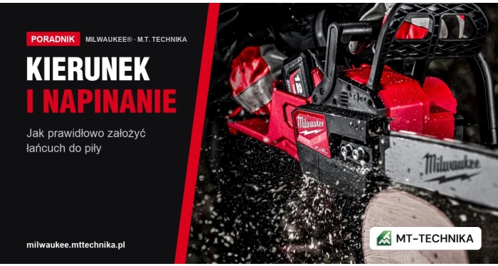 Jak prawidłowo założyć łańcuch do piły? Kierunek, montaż i napinanie