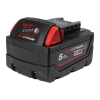 M18 B5-CR chemoodporny akumulator M18™ REDLITHIUM™ 5,0 Ah Milwaukee – widok 3