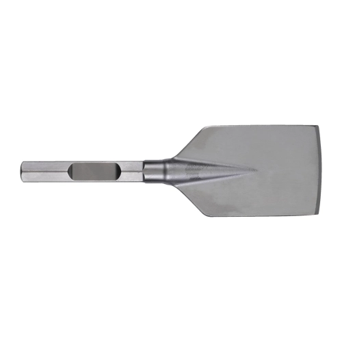 Dłuto łopatkowe 28 mm Hex 125 x 400 mm do gleby i żwiru Milwaukee