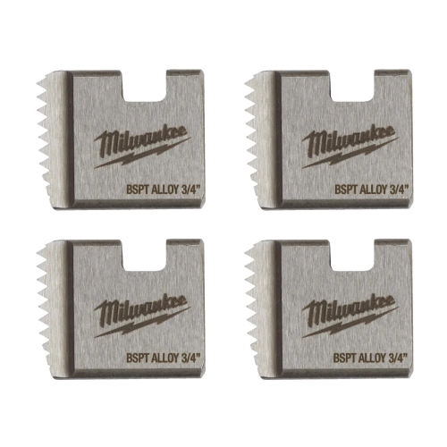 FPTD 3/4″ BSPT Alloy noże do gwintownicy (narzynki) ¾″ BSPT ze stopu, do M18 FPT114 i FPT2 Milwaukee