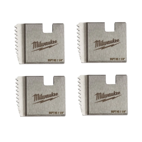 FPTD 1-1/4″ BSPT HS noże do gwintownicy (narzynki) 1¼″ BSPT HS do stali nierdzewnej, do M18 FPT114 i FPT2 Milwaukee