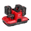 M12-18 MBPSC4 ładowarka Milwaukee 4-portowa PACKOUT™ – super ładowarka M12™ i M18™ – Cztery akumulatory naraz