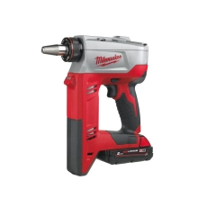 HD18 PXP-H06202C narzędzie do rozszerzania rur Uponor Q&E M18™, rury do 40 mm (6 bar), głowice 16–32, 2 × 2,0 Ah Milwaukee – widok 2