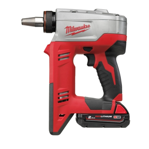 HD18 PXP-H06202C narzędzie do rozszerzania rur Uponor Q&E M18™, rury do 40 mm (6 bar), głowice 16–32, 2 × 2,0 Ah Milwauk
