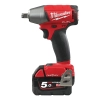 M18 ONEIWF12-502X FUEL™ ONE-KEY™ klucz udarowy 1/2″ z pierścieniem 300 Nm, 2 akumulatory 5,0 Ah Milwaukee – widok 3