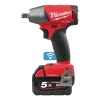 M18 ONEIWF12-502X FUEL™ ONE-KEY™ klucz udarowy 1/2″ z pierścieniem 300 Nm, 2 akumulatory 5,0 Ah Milwaukee