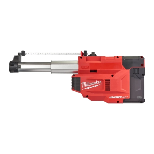 M12 UDEL-0B odsysacz pyłu uniwersalny do młotowiertarek SDS-Plus, filtr HEPA H13, torba Milwaukee