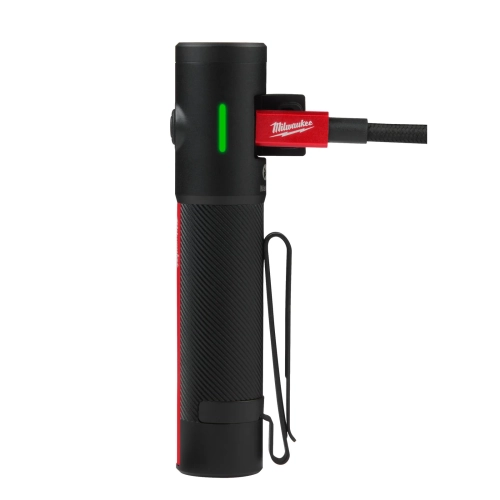 IR FL500 latarka ładowana przez USB 500 lm, zasięg 100 m Milwaukee – widok 6