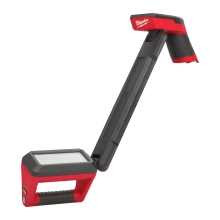 M12 UCL-0 lampa do podwozia Milwaukee M12 1200 lm z przegubami i magnesem – Dwa przeguby
