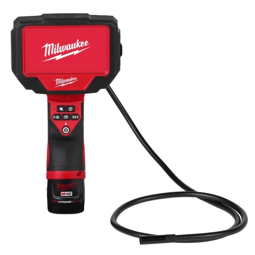 M12 360IC12-201C kamera inspekcyjna 360° M12™, kabel 1,2 m, akumulator 2,0 Ah, ładowarka, walizka Milwaukee