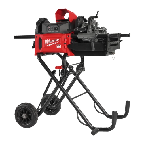 MXF PTR2-601 maszyna do gwintowania rur ⅛–2″ MX FUEL™ na wózku, ONE-KEY™, akumulator 6,0 Ah, ładowarka, matryce BSPT HS Milwaukee – widok 4
