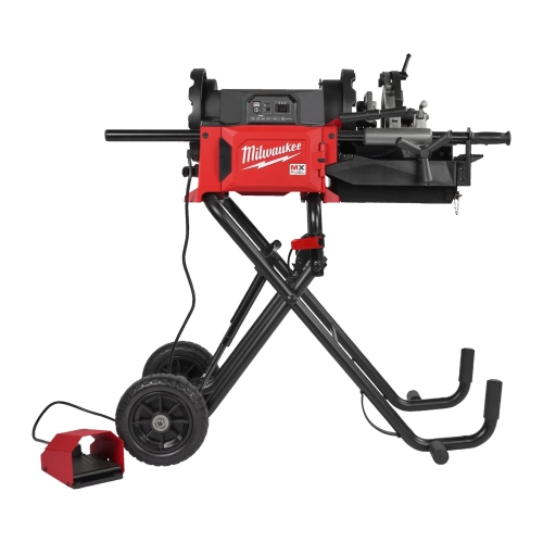 MXF PTR2-601 maszyna do gwintowania rur ⅛–2″ MX FUEL™ na wózku, ONE-KEY™, akumulator 6,0 Ah, ładowarka, matryce BSPT HS Milwaukee – widok 5