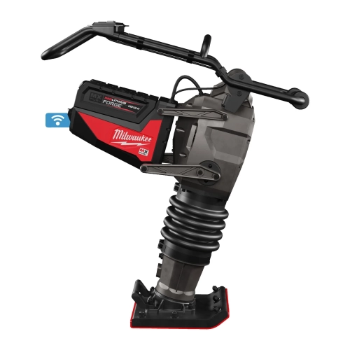 MXF RAM60-122 zagęszczarka stopowa (skoczek) MX FUEL™, 680 uderzeń/min, 2 akumulatory HD812 12,0 Ah, ładowarka Milwaukee
