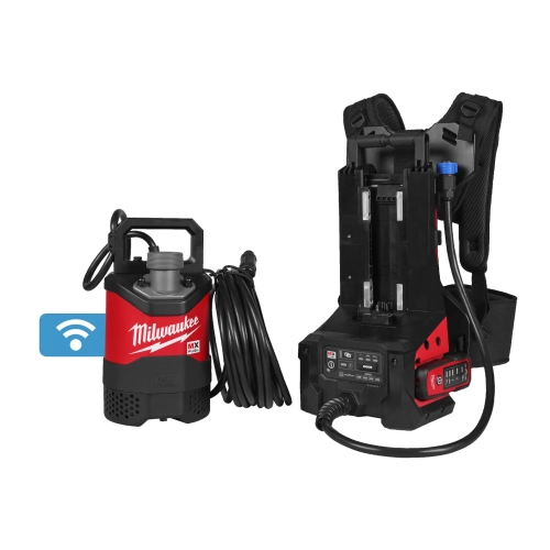 MXF SMP2-0 pompa zatapialna MX FUEL™ 320 l/min, 18 m, pilot, kabel 10 m, wylot 2″ Milwaukee