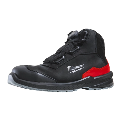 Obuwie bezpieczne wysokie FLEXTRED Milwaukee S3S czarne rozm. 45 BOA 4932498128