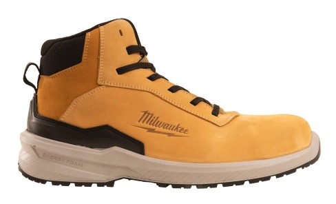 Buty robocze MILWAUKEE® FLEXTRED™ S3S wysokie w kolorze beżowym
