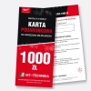 Karta podarunkowa Milwaukee 1000 zł – edycja świąteczna