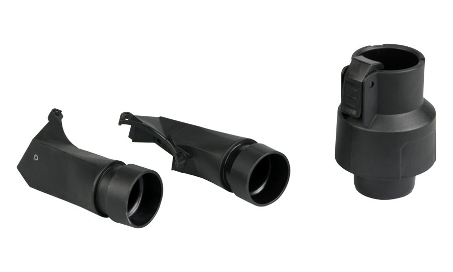 Adaptery odsysania w zestawie