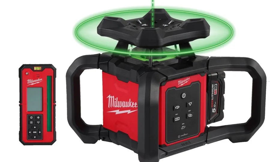 Zielona wiązka 360° i detektor RD300G