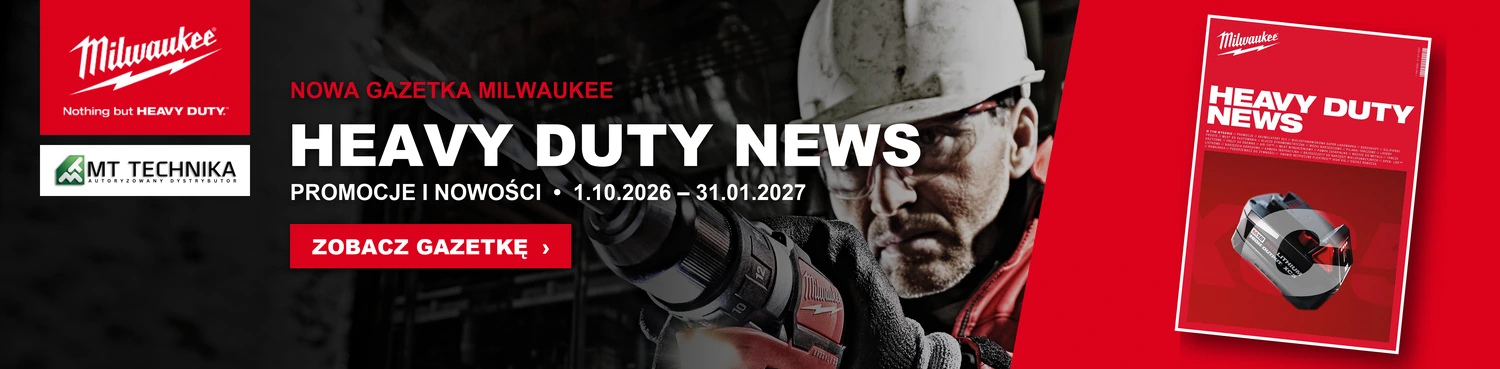 Gazetka Milwaukee Heavy Duty News 1.10.2026 – 31.01.2027