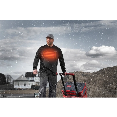 Podgrzewana koszulka WORKSKIN™ z USB Milwaukee L4 HBLB, rozmiar XXL