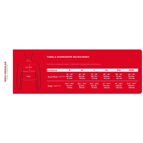 Bluza podgrzewana M12™ HEXON™ Milwaukee M12 HHBL5