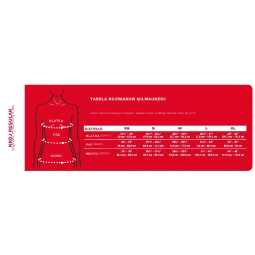 Damska bluza podgrzewana M12™ HEXON™ Milwaukee M12 HHLBL5