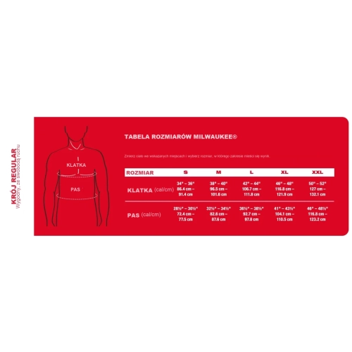 Kamizelka podgrzewana pikowana M12™ HEXON™ Milwaukee M12 HPVBL3