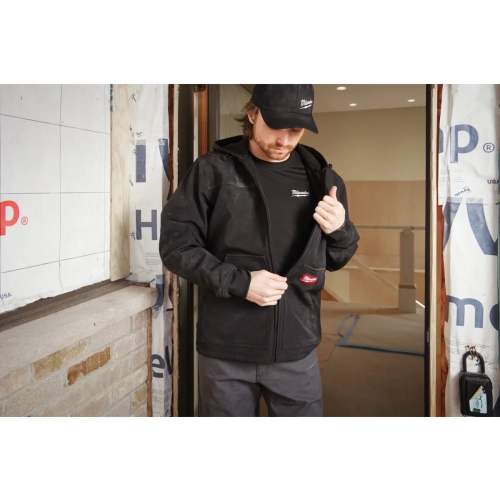 Kurtka softshell z kapturem FREEFLEX™ Milwaukee SJ BL czarna