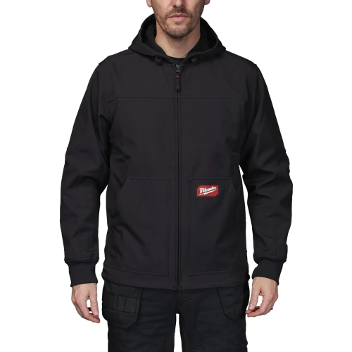 Kurtka softshell z kapturem FREEFLEX™ Milwaukee SJ BL czarna