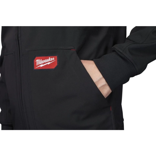 Kurtka softshell z kapturem FREEFLEX™ Milwaukee SJ BL czarna