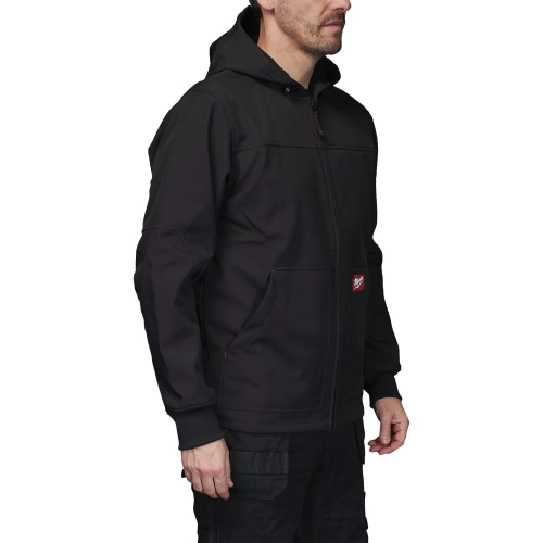 Kurtka softshell z kapturem FREEFLEX™ Milwaukee SJ BL czarna