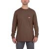 T-shirt roboczy z kieszonką, długi rękaw Milwaukee WT LS