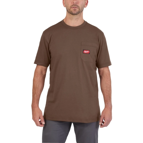 T-shirt roboczy z kieszonką, krótki rękaw Milwaukee WT SS